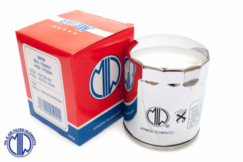 Filtr oleju harley-davidson, chromowany (hf171c) (50)