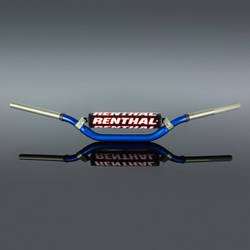 Kierownica 1,1/8 cala (28,6mm) mx twinwall 996 handlebar blue villopoto / stewart padded kolor niebieski z gąbką