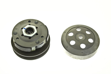 Sprzęgło odśrodkowe kompletne Yamaha Minarelli 2T 107 mm dzwon 110 mm