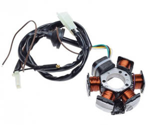 Stator iskrownik 6 cewek do Malaguti 4T