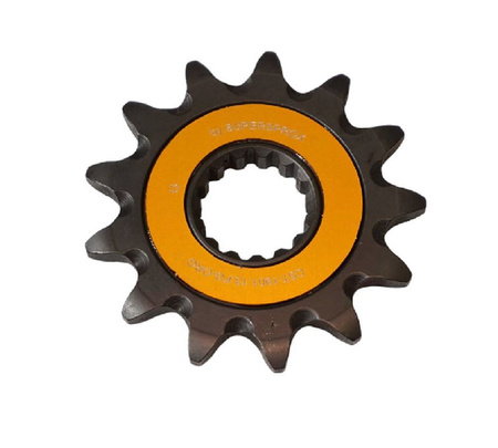 ZĘBATKA PRZEDNIA 1248 13 SAMOOCZYSZCZAJĄCA KTM SX/SXF/EXC/EXCF '91-'25, HUSQVARNA FC/FE/TC/TE '14-'25 Z POMARAŃCZOWYMI PIERŚCIENIAMI - PATRZ OPIS TOWARU (JTF1901.13)