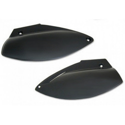 Boczki tylne ktm 640 lc 4 sm, smc '04-'07 kolor czarny