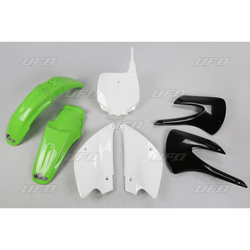 Komplet Plastików Kawasaki Kx 85 '01-'13 Kolor Oem '10 (Zielony/Biały/Czarny)