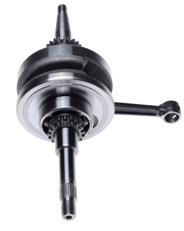 Wał korbowy do skuterów 4T z uszczelkami 22 zęby