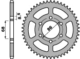 Zębatka tylna 473 37 f kawasaki z 250 c 81-83 (jtr473.37) (łańc. 520)