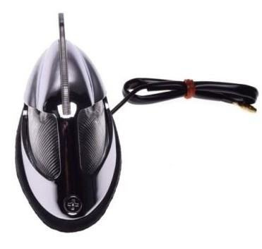 Lampa motocyklowa na błotnik Jasna chrom