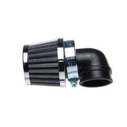 Filtr powietrza 38 mm stożkowy 90' chrom