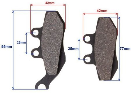 Klocki hamulca Derbi Aprilia Malguti Fa194