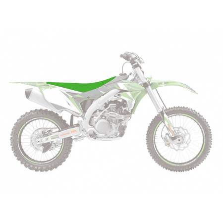 SIEDZENIE KOMPLETNE KAWASAKI KXF 250 '13-'16; KXF 450 '12-'15 PYRAMIDE WYSOKIE (+15MM)