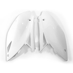 Boczki tylne kawasaki kxf 450 '09-'11 kolor biały kx