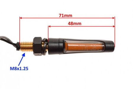 Kierunkowskazy Ledowe motocykl skuter Homologacja