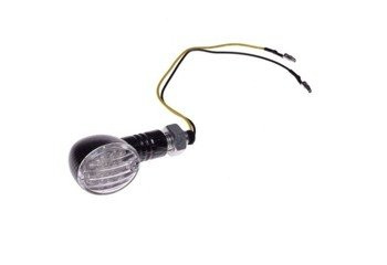 KIERUNKOWSKAZ BIAŁE SZKŁO DIODY LED CARBON