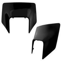 Polisport osłona lampy przód husqvarna te/fe '17-'19 kolor czarny (wzór oem)