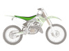 Pokrowiec/poszycie na siedzenie kawasaki kx 125/250 '03-'08 zebra kolor czarny/zielony