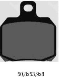 Klocki hamulcowe kh266 półmetaliczne