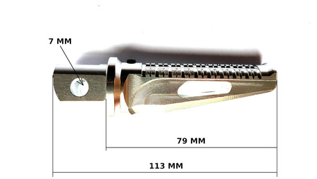 Podnóżki motocyklowe Uniwersalne.