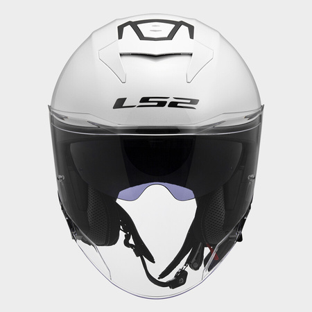 Kask otwarty LS2 OF618 VERSO II BIAŁY