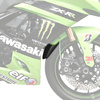 Przedłużenie Błotnika Do Kawasaki Zx10r 08-10 (Przednie) Czarne