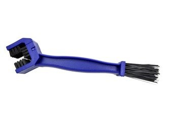 Szczotka do czyszczenia łańcucha czerwona i niebieska