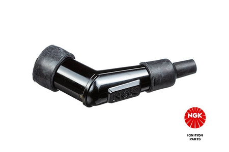 Fajka świecy zapłonowej Ngk fajka na świece (nr 8082) ebonitowa kątowa (120) kolor czarny – NGK