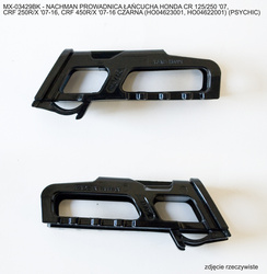 Prowadnica łańcucha honda cr 125/250 '07, crf 250r/x '07-16, crf 450r/x '07-16 czarna (ho04623001, ho04622001)