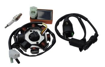 Stator iskrownik moduł cewka zapłonowa skuter 4T