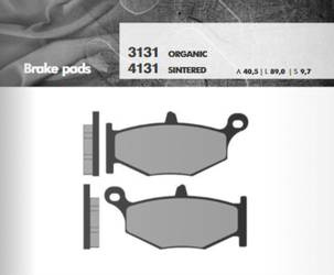Klocki hamulcowe kh419 spiek metaliczny (złote) (ft 4131)