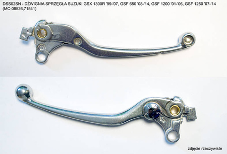 Dźwignia sprzęgła suzuki gsx 1300r '99-'07, gsf 650 '08-'14, gsf 1200 '01-'06, gsf 1250 '07-'14 (mc-08526,71541)