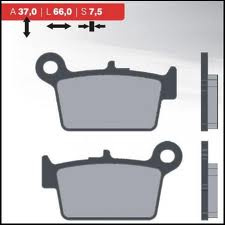 Klocki hamulcowe kh367 spiek metaliczny (złote) (ft 4101)