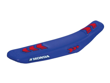 pokrowiec/poszycie na siedzenie honda crf 250 '22-'23, crf 450 '21-'23 replica team hrc 22 50th anniversary, kolor niebieski