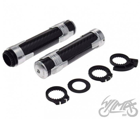 Manetki motocyklowe carbo chrom