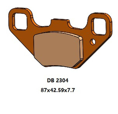 Klocki hamulcowe przód kh490 polaris rzr 170 '09-'21