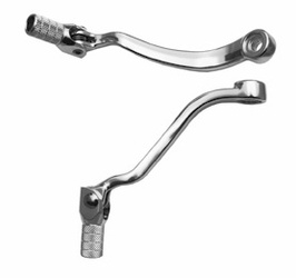 Dźwignia zmiany biegów ktm excf 250 17-23, sxf 250 16-23, sxf 350 16-23, excf 350 17-23, gagaec/mc 250-350 '21'-23, husqvarna 250/350/450 (aluminiowa) kolor srebrny, końcówka stalowa