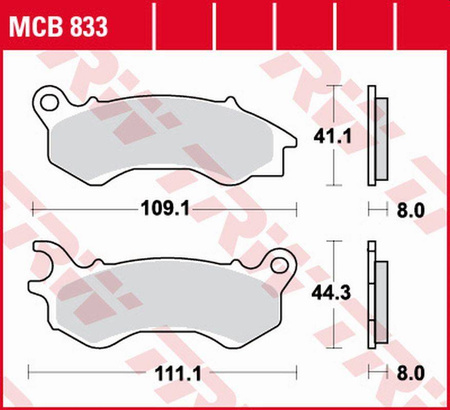 Klocki hamulcowe kh603 sinter honda nsc 50/110 '12-, pcx 125/150 '10-, kymco people 125 '16-, peugeot django 50/125/150 '14-, przód
