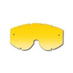 Szybka do gogli lustrzana złota