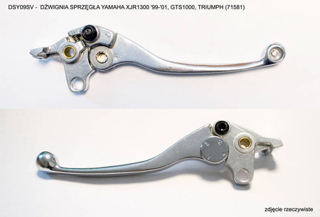 Dźwignia sprzęgła yamaha xjr1300 '99-'01, gts1000, triumph, kolor srebrny (dsy09sv) (71581)