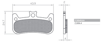 Klocki hamulcowe rowerowe sinter spiekane metaliczne