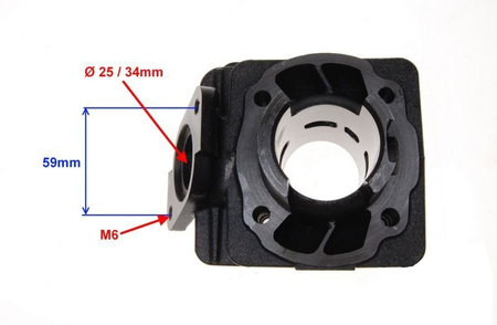 Cylinder kompletny skuter Honda Bali 50cm