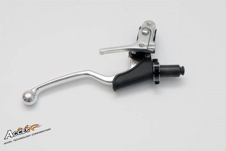 uchwyt dźwigni sprzęgła kompletny + dekompresator uniwersalny kolor czarny (cl-08bk)