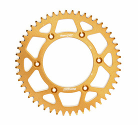 Zębatka tylna aluminiowa 7075-t6 (ergal) 899 48 ktm sx/exc (jtr897.48) kolor złoty