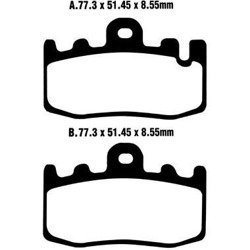 KLOCKI HAMULCOWE EBC FA441HH