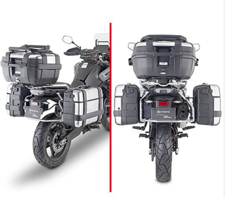 Stelaż Kufrów Bocznych Monokey Cf Moto 800 Mt '22-, - Również Pod Kufry Monokey Retro-Fit K-Venture Alu Oraz K'mission Alu