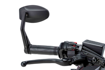 Uniwersalne Lusterko Mp Puig Prawe/Lewe (Śr. 13-18mm) Czarne