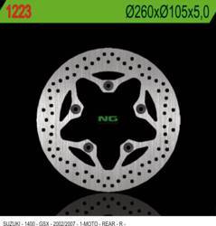Tarcza hamulcowa tył suzuki gsx 1400 '02-'07 (260x105x5)