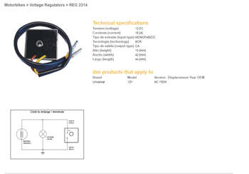 Dze regulator napięcia uniwersalny jednofazowy (12v, 16a) (esr012)
