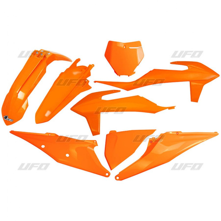 Komplet plastików ktm sx 125/150/250 '19-'22, sxf (sx-f) 250/350/450 '19-'22 kolor pomarańczowy (kt522e127)