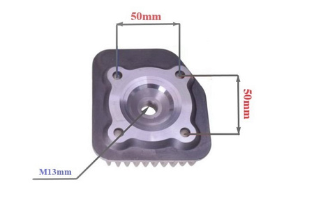Cylinder Żeliwny Z Głowicą Power Force Kymco Agility Like Vitality 47mm 2t