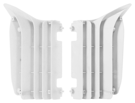 Osłony chłodnicy (kratki-komplet ) yamaha yz 250f '10-'13 kolor biały