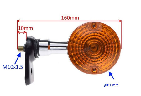 Kierunkowskazy tylne motocykl Suzuki Gn125 Tył