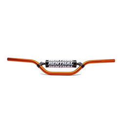 Kierownica 7/8 cala (22mm) mx mini handlebar orange ktm 65 sx padded kolor pomarańczowy z gąbką